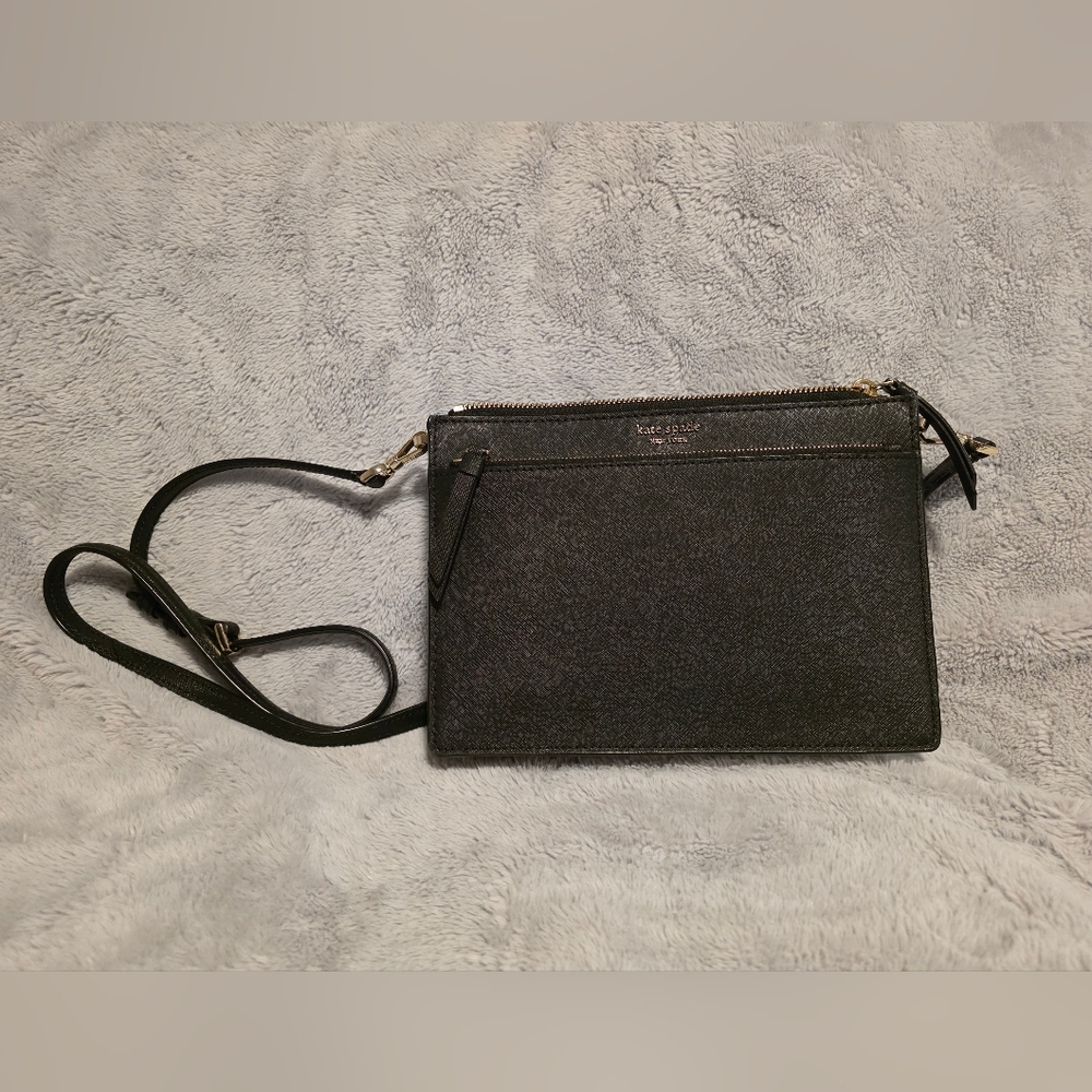 Kate Spade Elegant Black Crossbody Bag